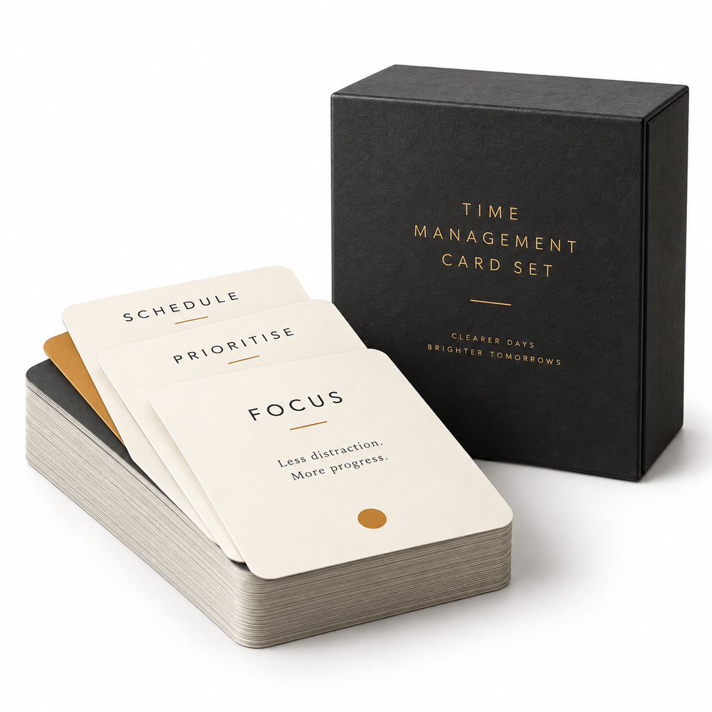 Time Management Card Set
