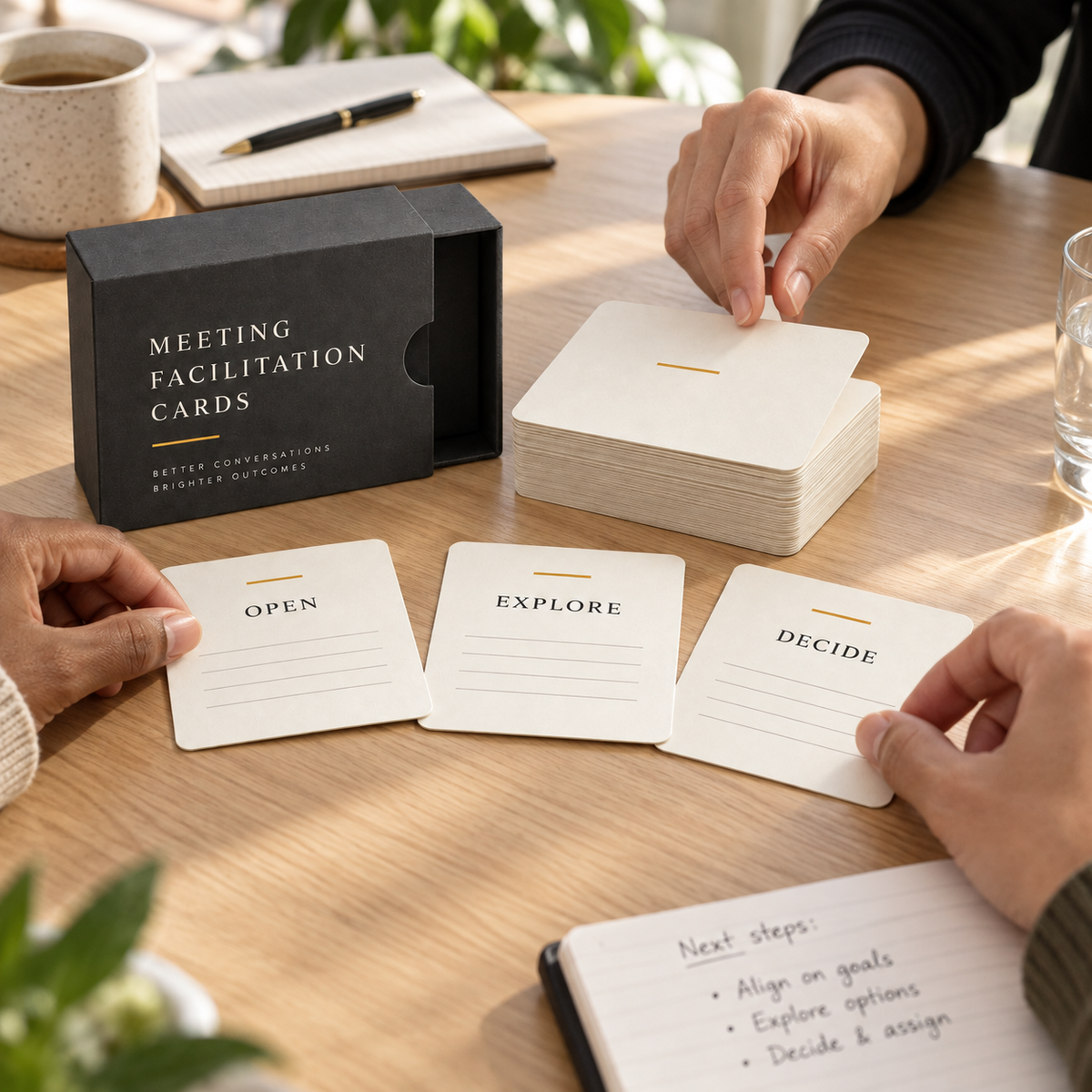 Meeting Facilitation Cards