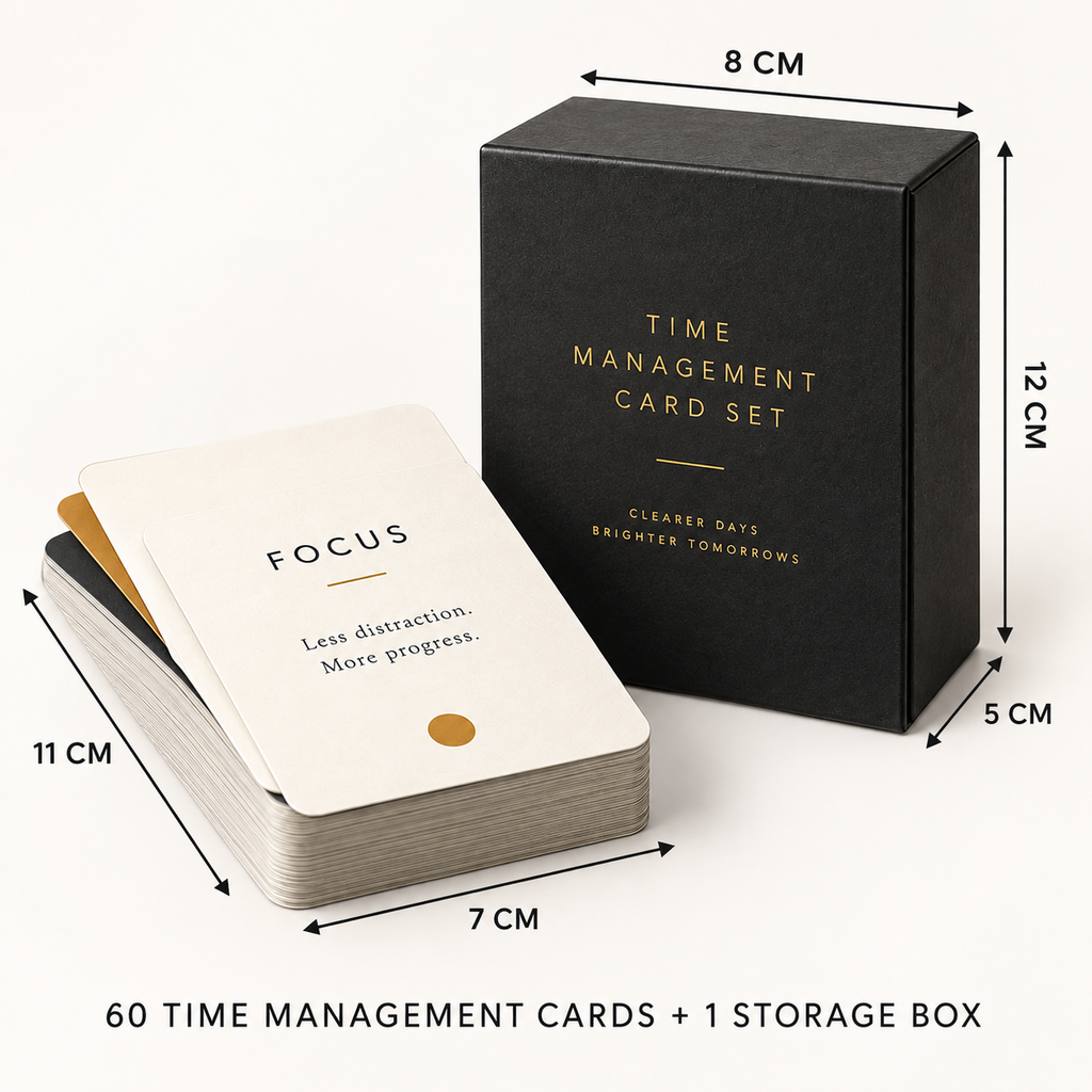 Time Management Card Set
