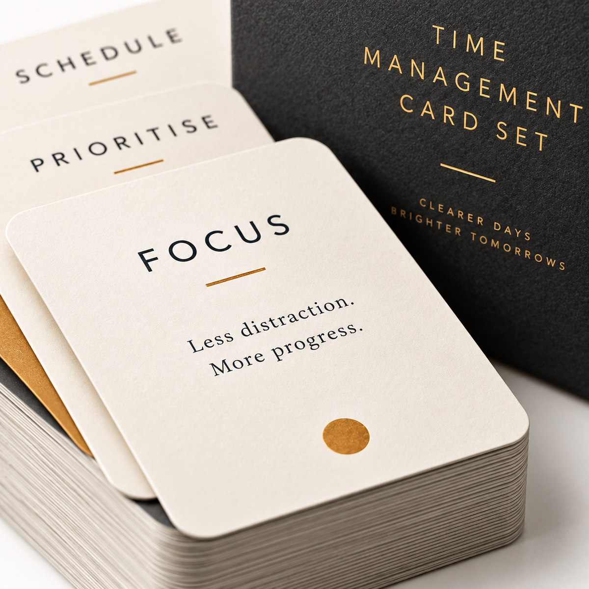 Time Management Card Set